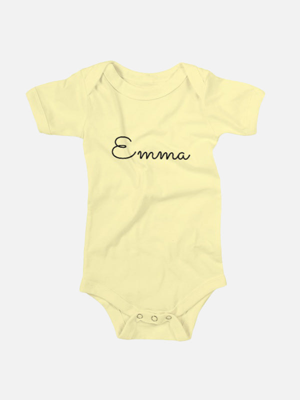 Customized Name Baby Onesies (Style 6)