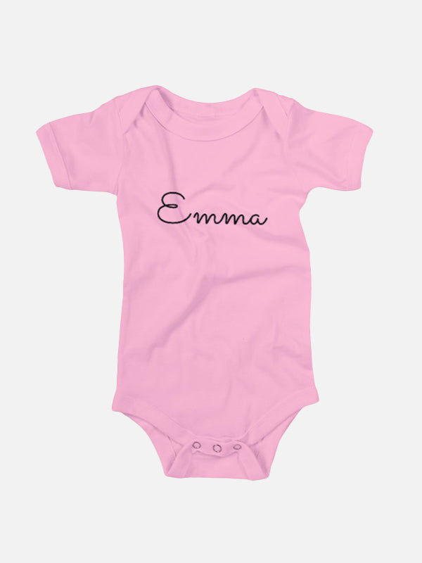 Customized Name Baby Onesies (Style 6)