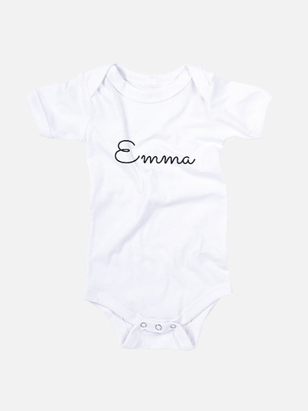 Customized Name Baby Onesies (Style 6)