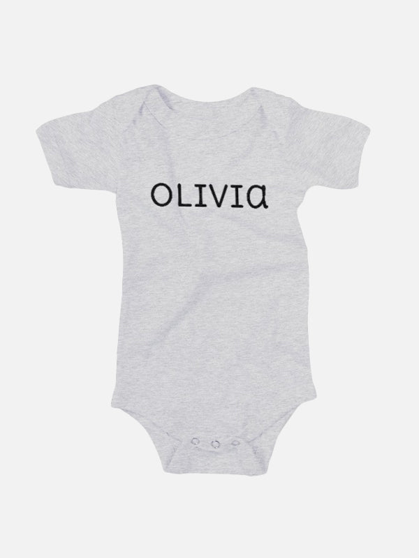 Customized Name Baby Onesies (Style 3)