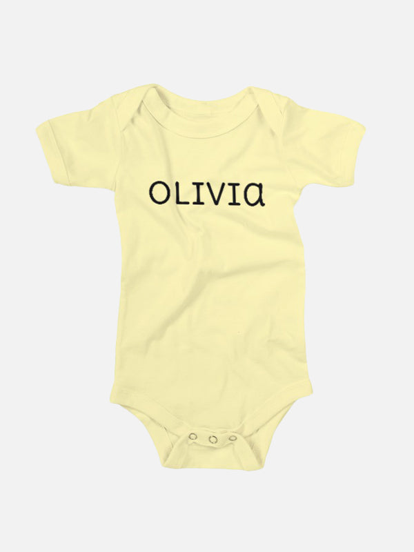 Customized Name Baby Onesies (Style 3)