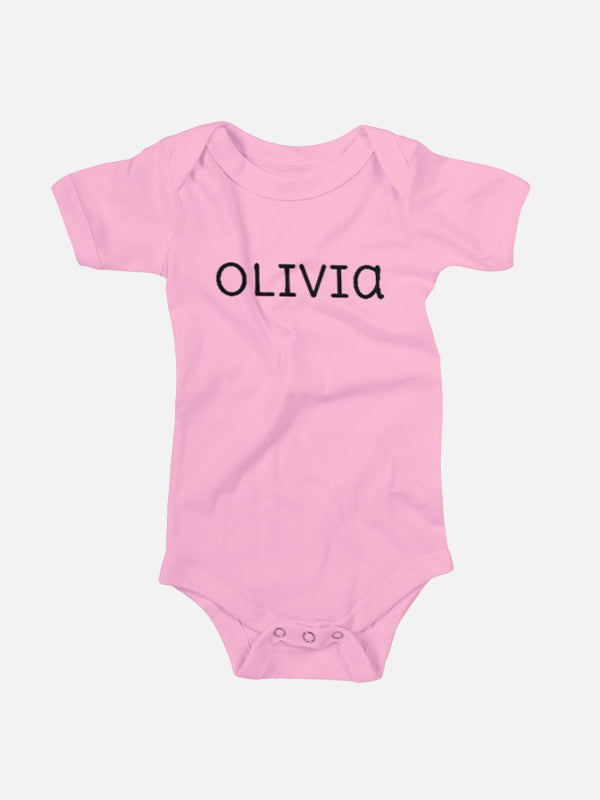 Customized Name Baby Onesies (Style 3)