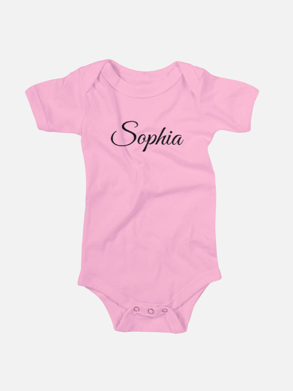 Customized Name Baby Onesies (Style 5)